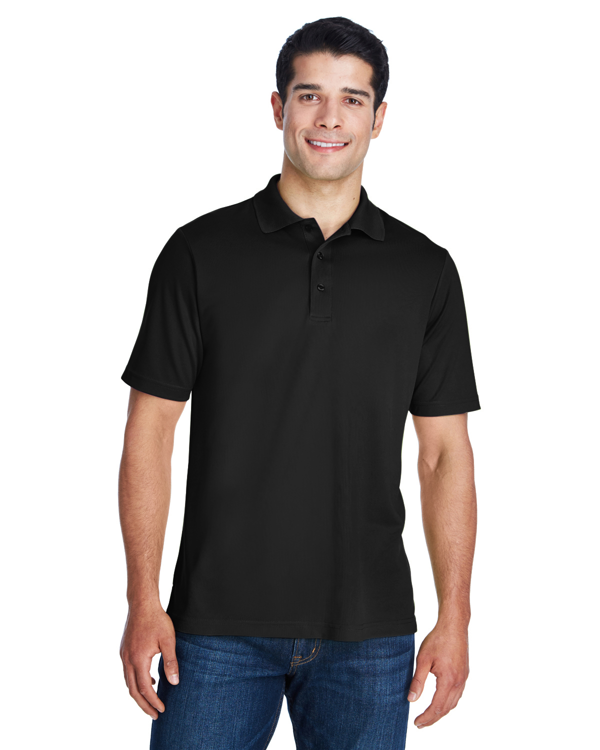 Polo color Black